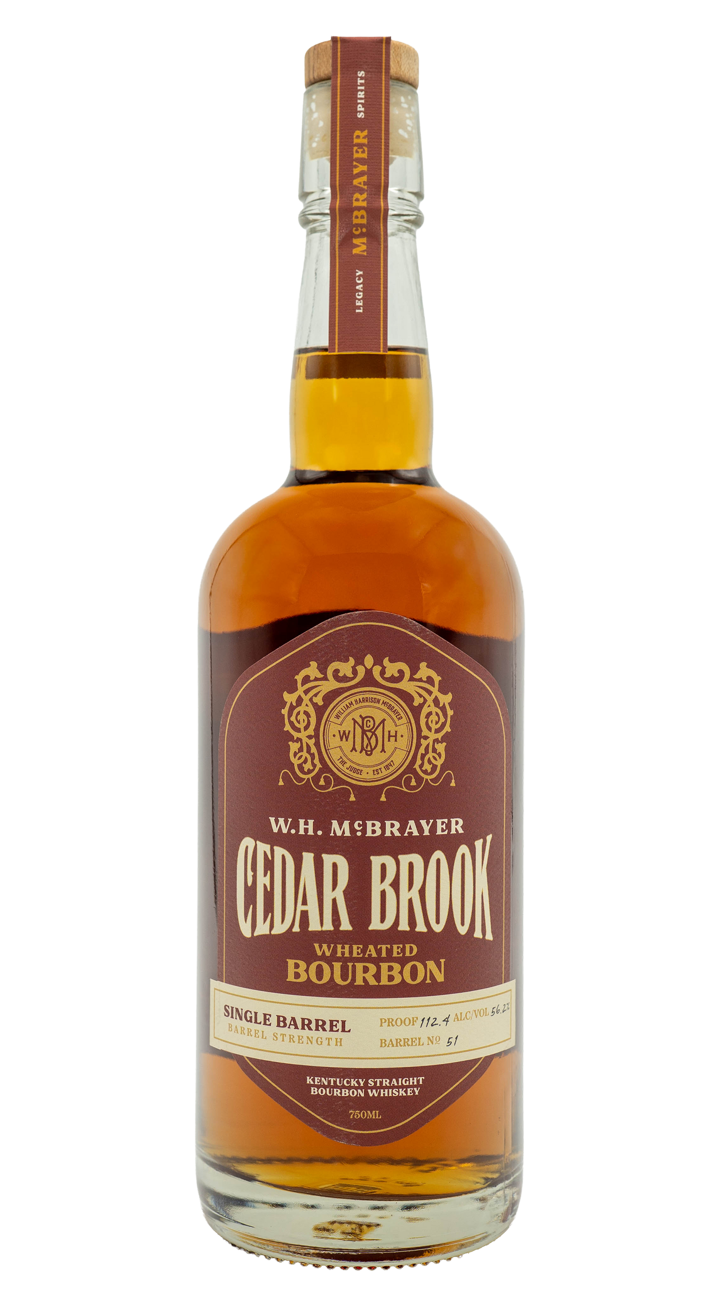 Cedar Brook Single Barrel | Selected by Legends of the Oak - 117.4 (Barrel #265)